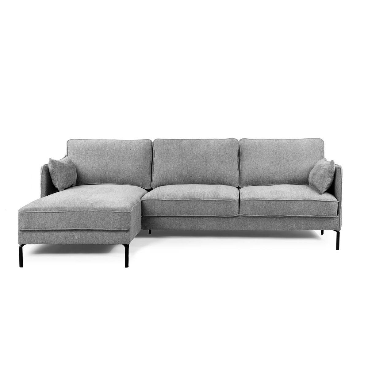 3-seater sofa cl left, fabric heaven, h311 grey