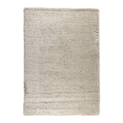 Shaggy Rug Cream/White Foliage Shaggy 160x230cm