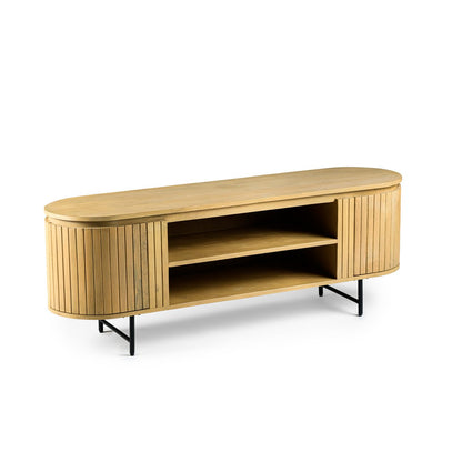 TV cabinet 2D, 155 cm, W180 natural