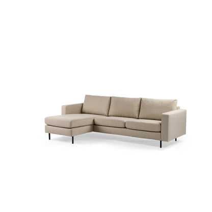 3 seater sofa CL L+R, Dillon fabric, D460 beige