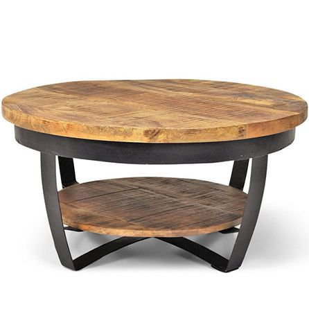 coffee table cilamon wood - 70 cm