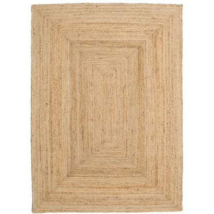 Jute Rug Rectangle Natural 140x200cm