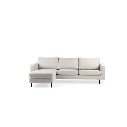 3 seater sofa CL L+R, fabric Dillon, D820 ivory