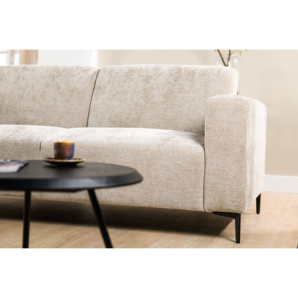 3 seater sofa cl links, fabric rowan, r520 taupe