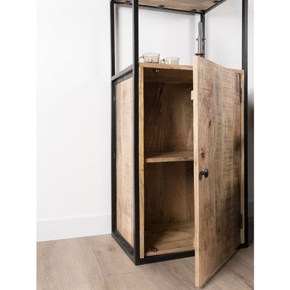 Compartment cabinet Cil 200 x 55 cm - With door