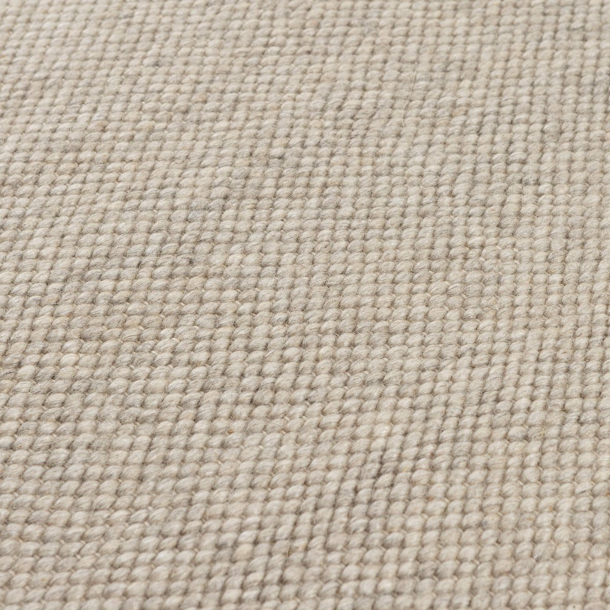 wool rug light gray 160x230cm