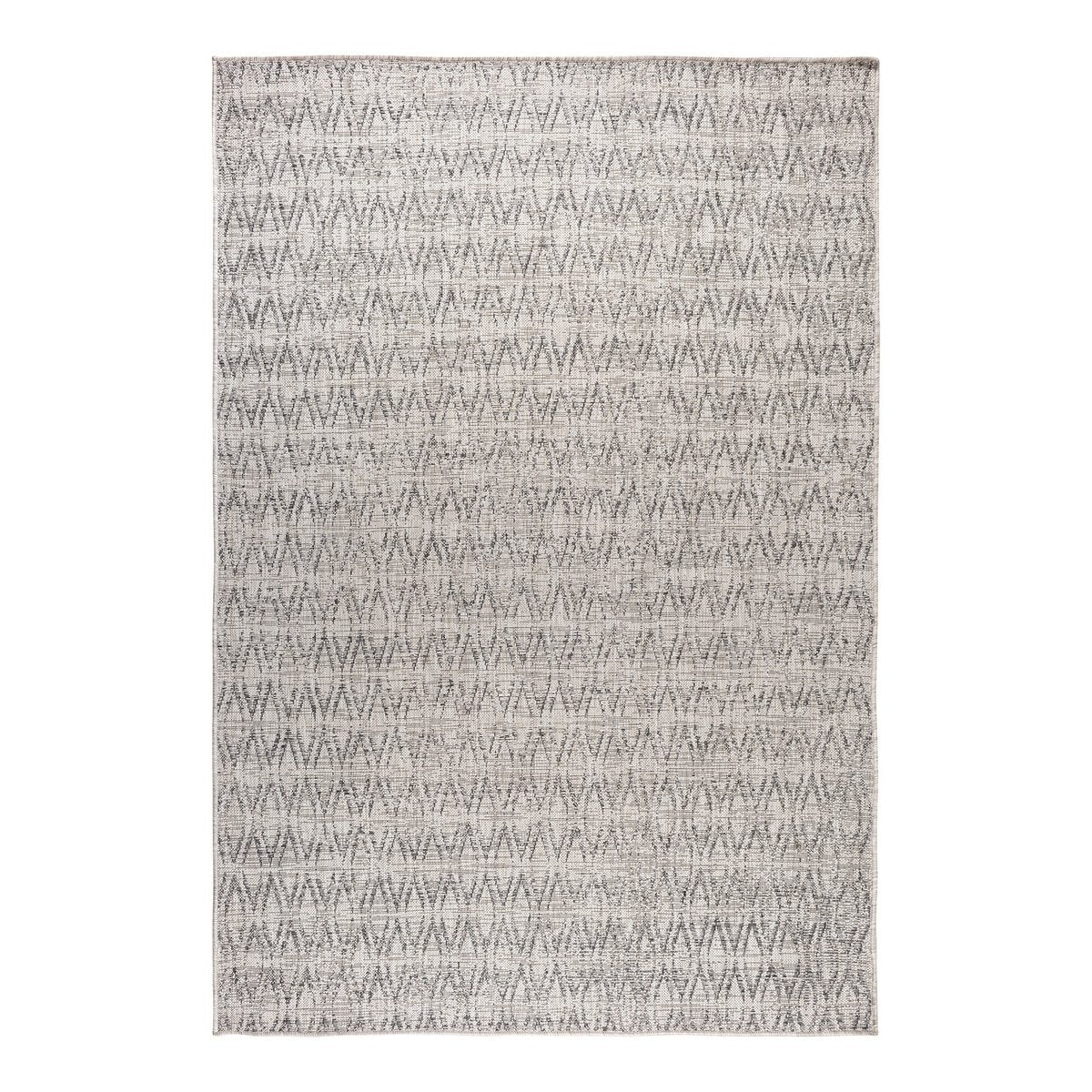 outdoor rug - fermo light grey/anthracite 160 x 230cm