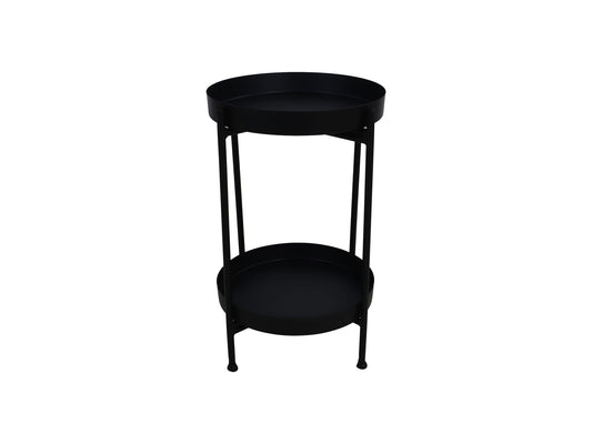 Side table - 35x35x50 - Black - Iron