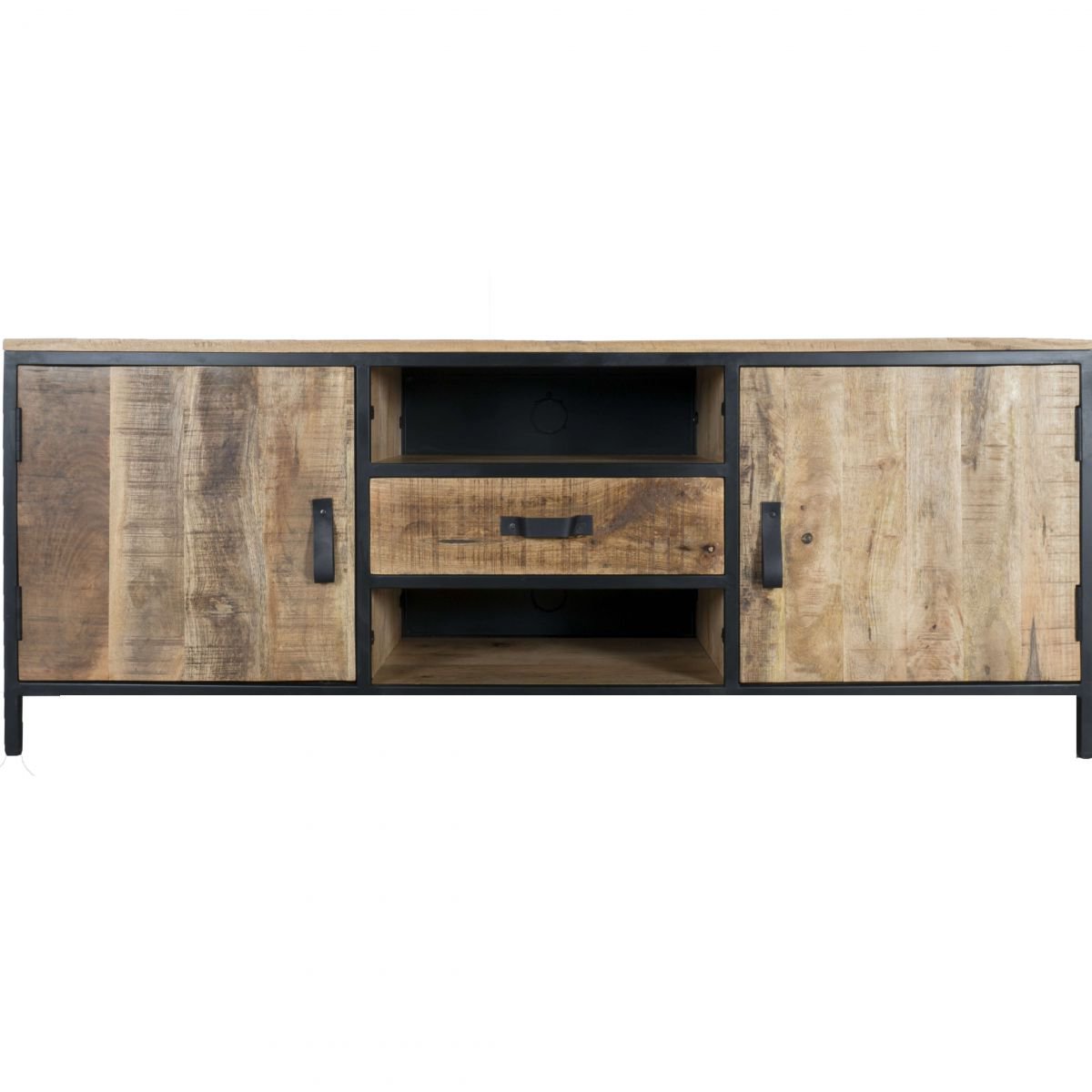 tv dressoir luuk hout 160 cm