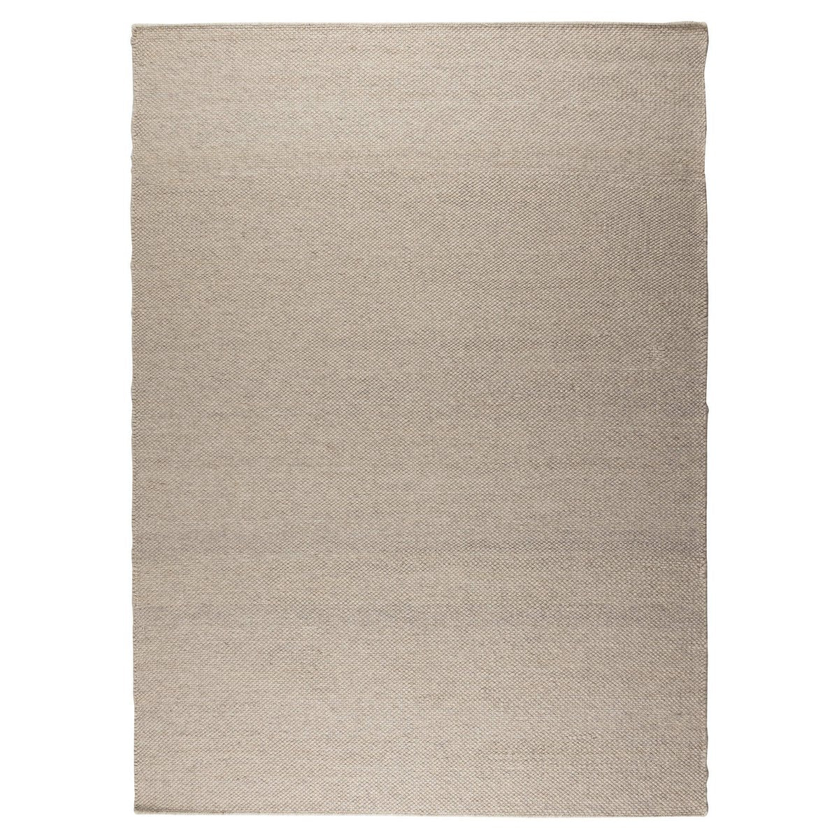 wool rug light gray 160x230cm