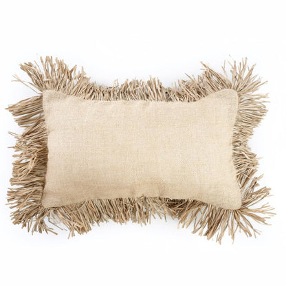 The Jute Bonita Cushion Cover - Natural - 30x50