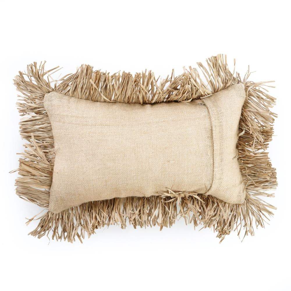 the jute bonita cushion cover - natural - 30x50