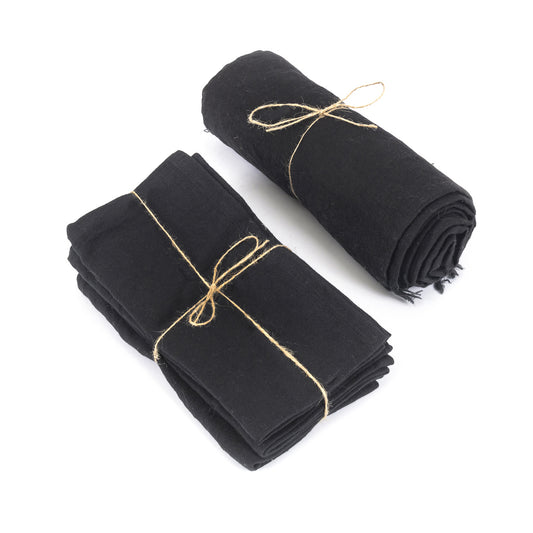 The Linen Napkin - Black -150x150