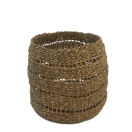 Seagrass storage basket De Ninh Binh - Natural - M