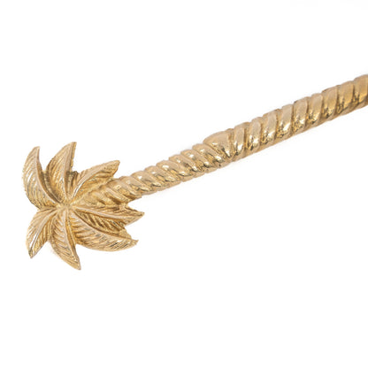 The Palm Tree Salad Spoon - Gold