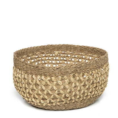 Seagrass storage basket De Phu Quoc - Natural - L