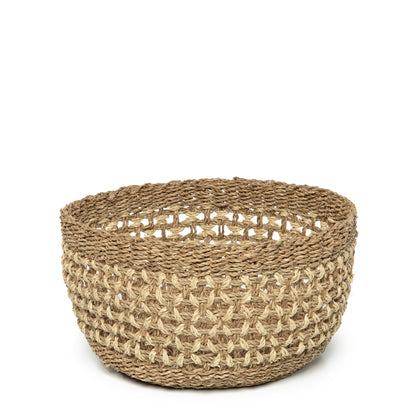 Seagrass storage basket De Phu Quoc - Natural - L