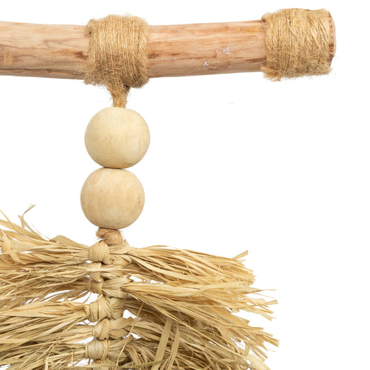 De Raffia Triangle Hangdecoratie