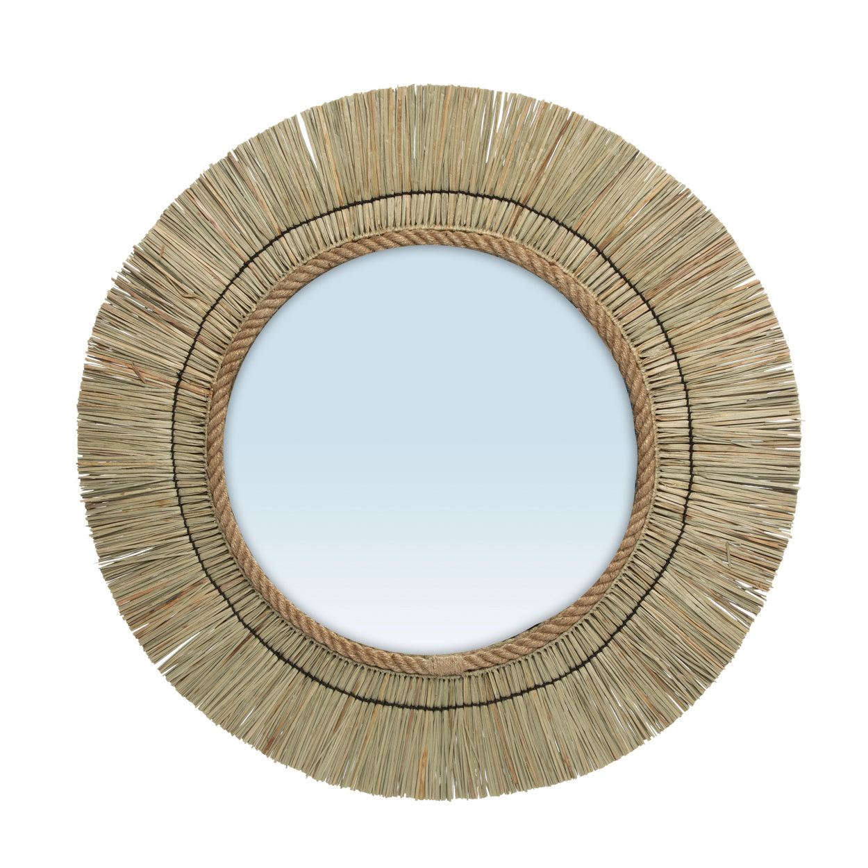 the st barth mirror - natural