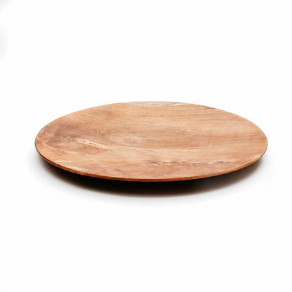 The Teak Root Round Plate - M