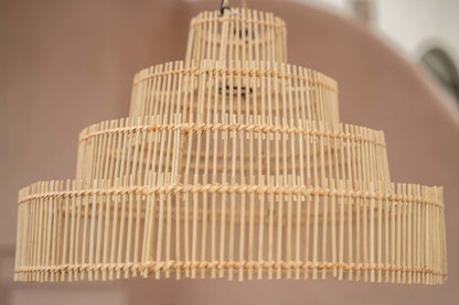 The Wedding Cake Hanging Lamp - Natural - M