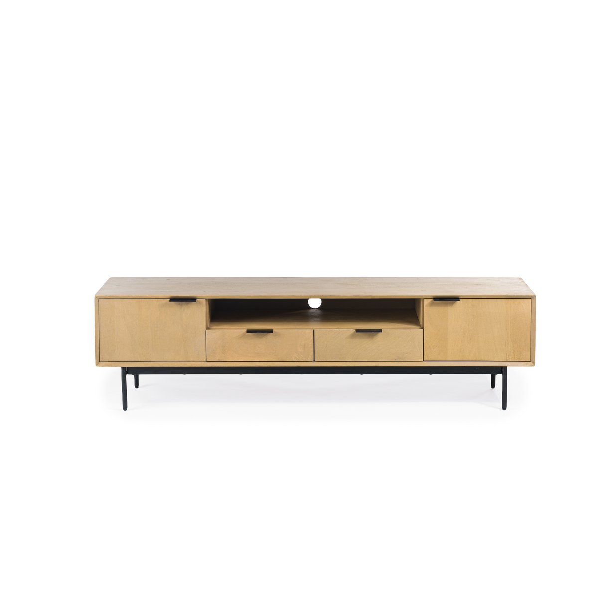 tv cabinet 2d, 170 cm, w180 natural