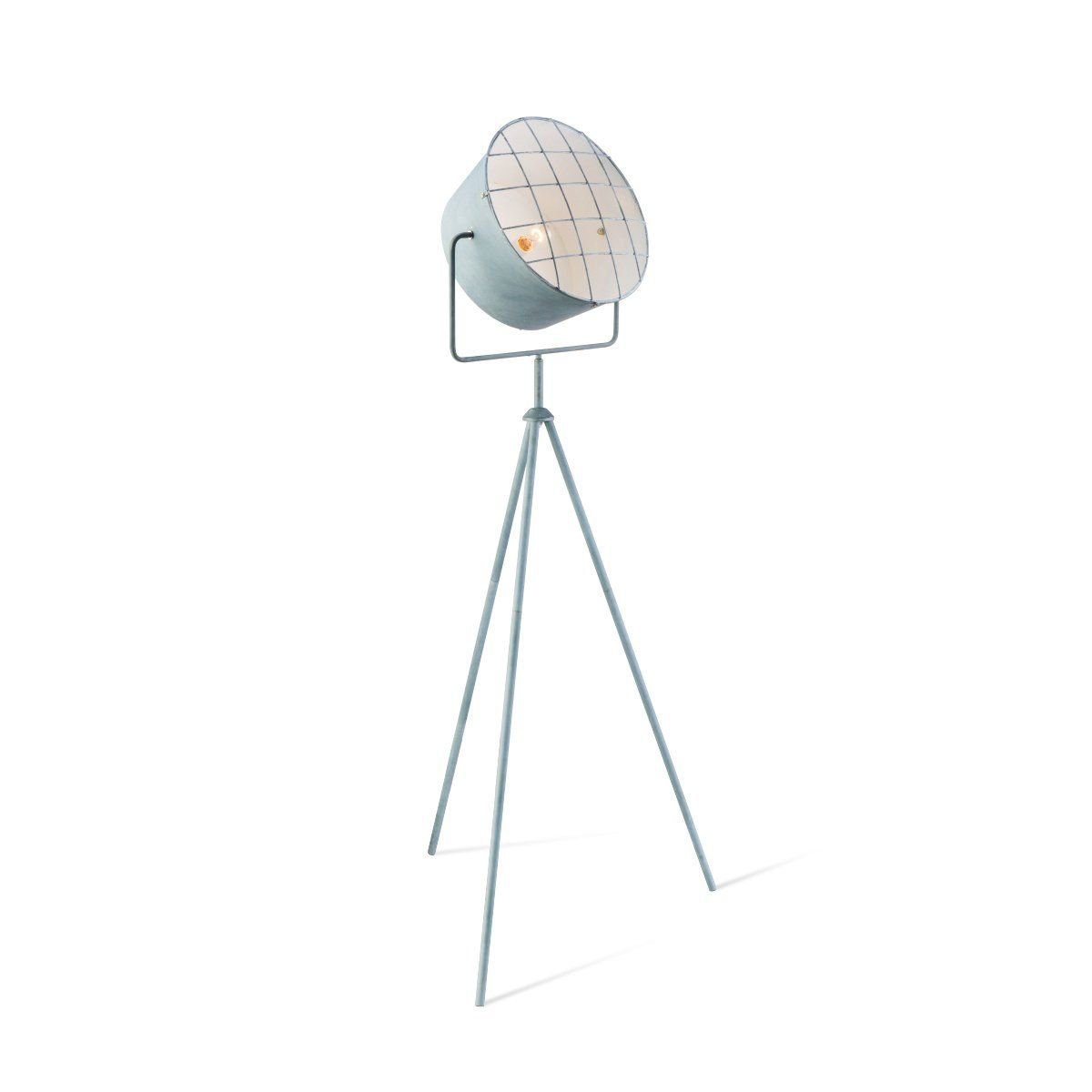 home sweet home clemento 163 - industrial floor lamp concrete