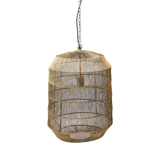 Hanging lamp Marbella - ø40x61 - Gold - Metal