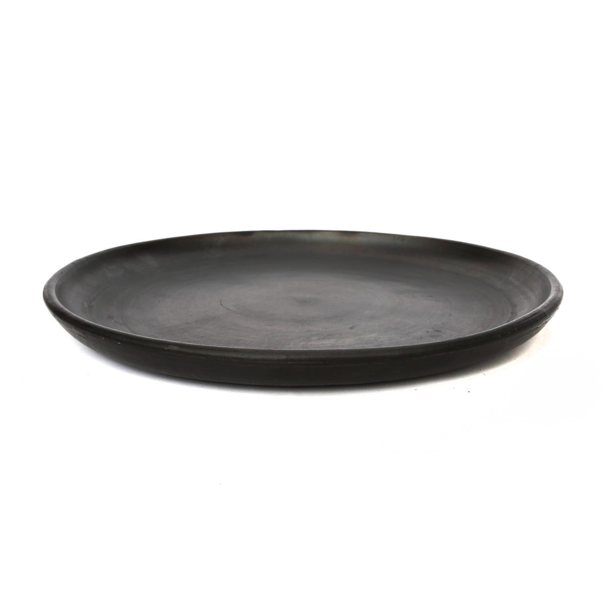 the burned classic plate - black - l