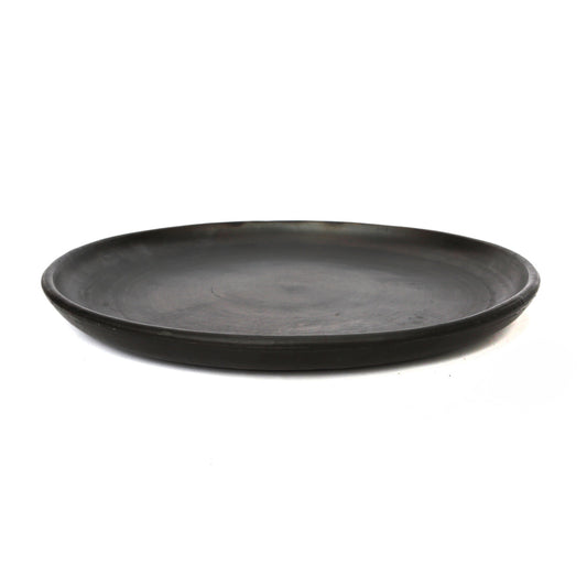 The Burned Classic Plate - Black - L