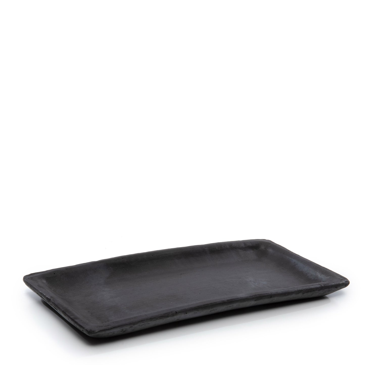 the burned sushi plate - black - m