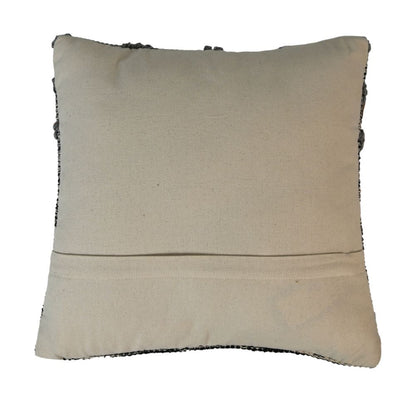 Decorative cushion - 45x45 - Gray/black - Cotton