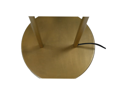 Vloerlamp - 30x30x150 - Goud - Metaal