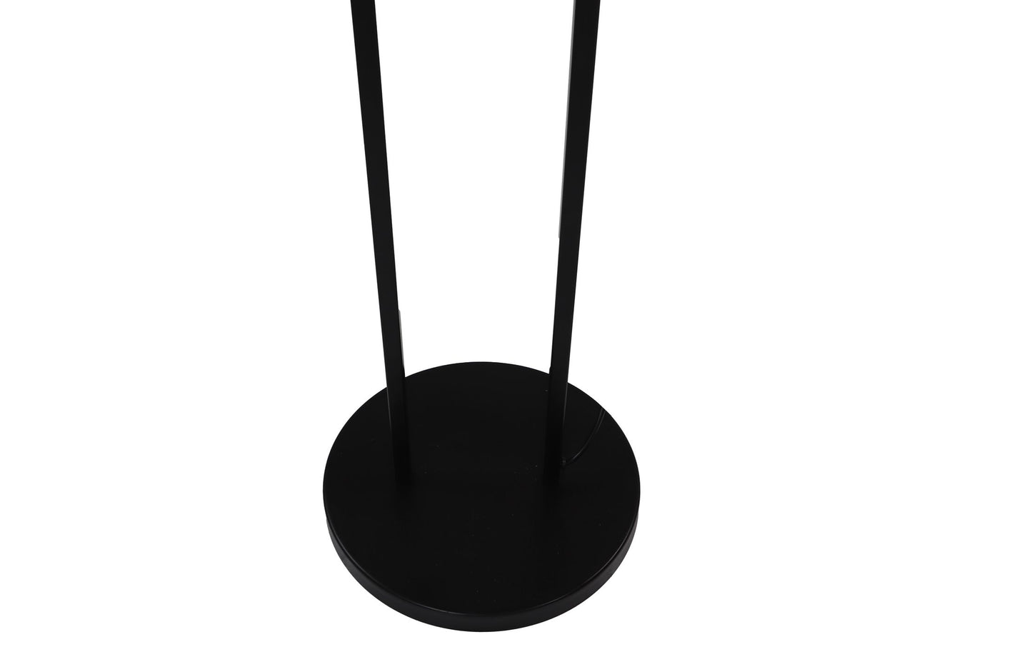 vloerlamp - 32x32x150 - gepoedercoat zwart - metaal